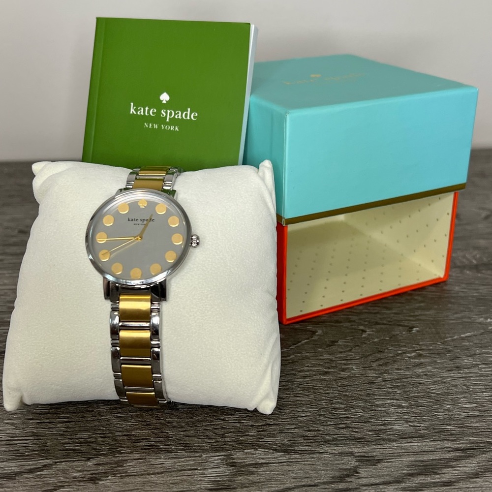 Kate Spade Gold/Silver Watch - Picture 2 of 7